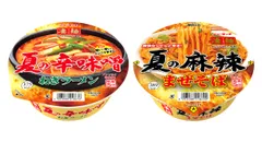 ニュータッチ 凄麺 夏の辛味噌ねぎラーメン　ニュータッチ 凄麺 夏の麻辣まぜそば