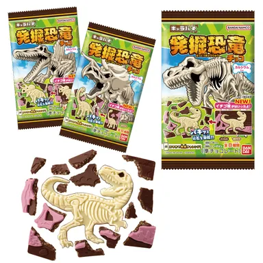 キャラパキ 発掘恐竜チョコ