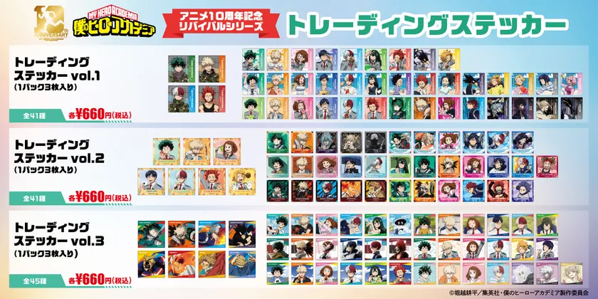 トレーディングステッカー
