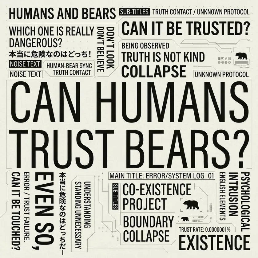 人間がクマを信じられるのかを問う