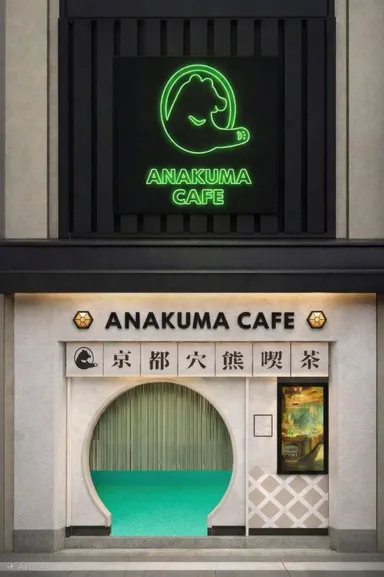 ANAKUMA CAFE 京都店・外観