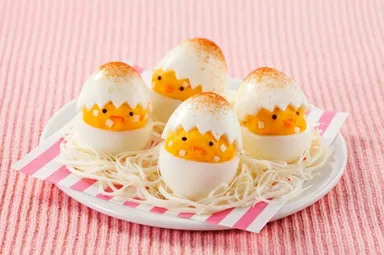 レシピ例（ひよこのエッグサラダ）