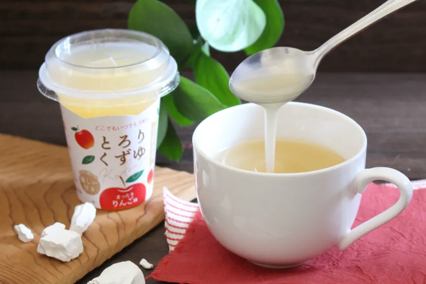 Makuakeプロジェクト_天極堂とろりくずゆ_温めイメージ