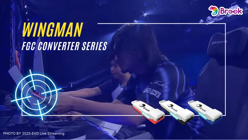 著名選手Kakeru氏がBrook FGCシリーズを使用して出場