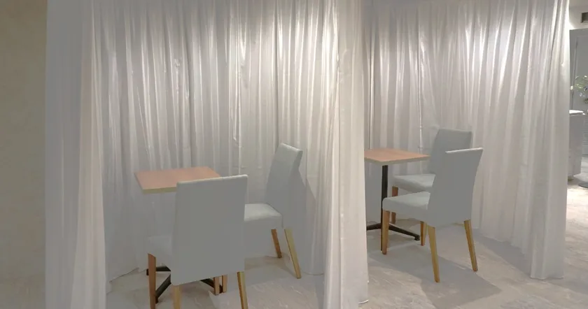 サンマリエ新宿サロンのカウンセリングスペース。落ち着いた雰囲気でじっくりと相談ができる