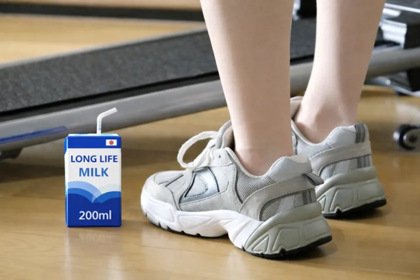 ウォーキング後に