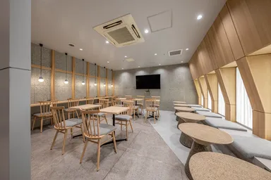 2024年に大改装した「従業員休憩室」