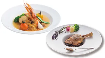 オーダ形式のメインディッシュ