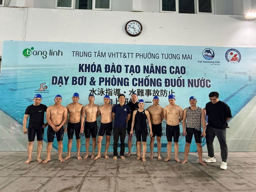 子どもの命を守る水泳教育をベトナムへ
Fuji Swimming Club、日本式指導法の現地研修を開始
