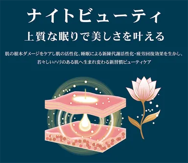 ナイトビューティ～上質な眠りで美しさを叶える