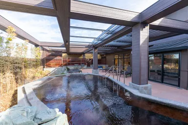 【袖ケ浦】露天風呂(日中)