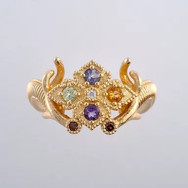 ジュエリー石留め体験2