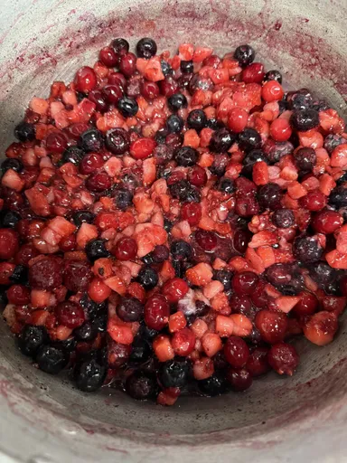 4種類のベリーソース