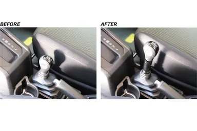 純正トランスファーノブ・ビフォーアフター