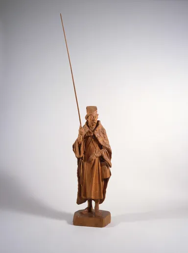 平櫛田中「五浦釣人」東京藝術大学蔵