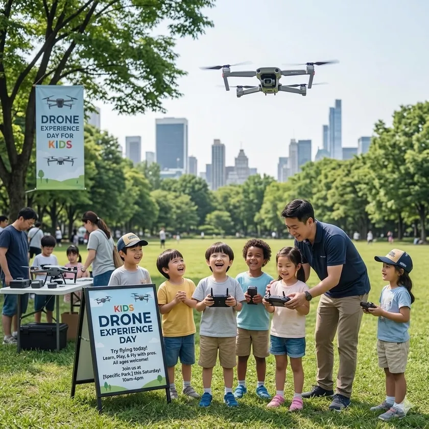 ドローン操縦体験