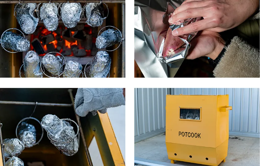 「シャトーブリアン」製造時の作業風景