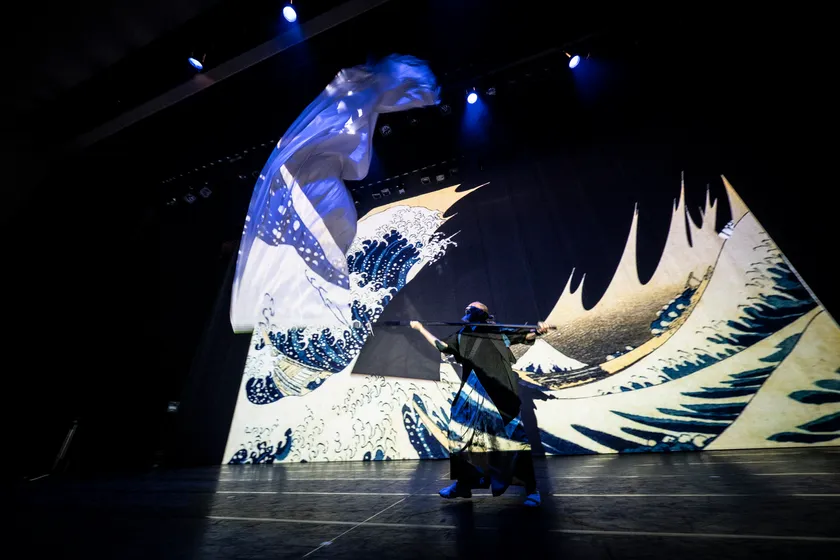 The Life of HOKUSAI 公演写真4