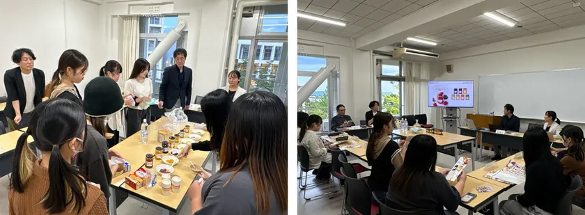 梅花女子大学との産学連携プロジェクト