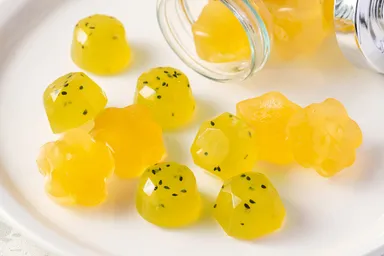 一口サイズのつまめるジャム！果実の食感そのまま「ジャムグミ」