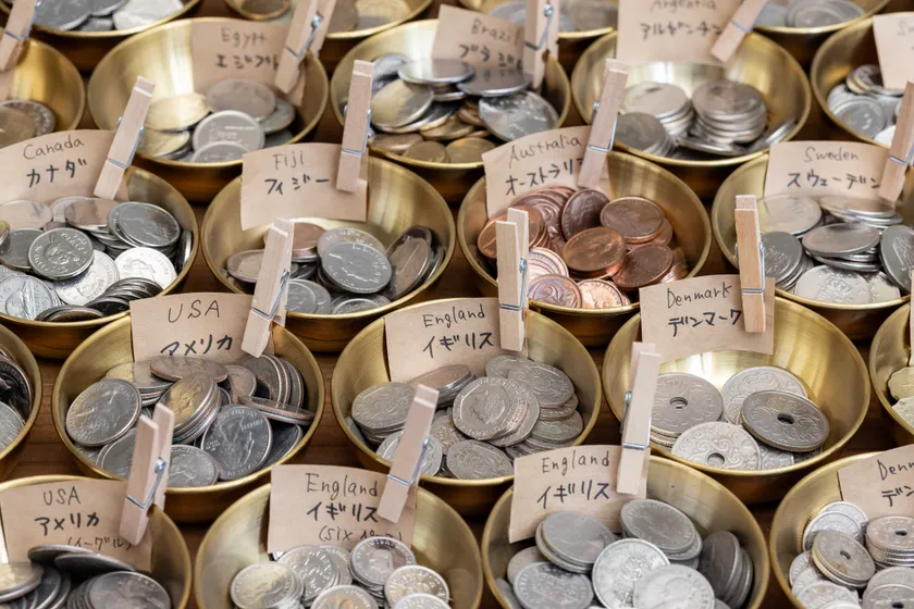 世界各国のコイン