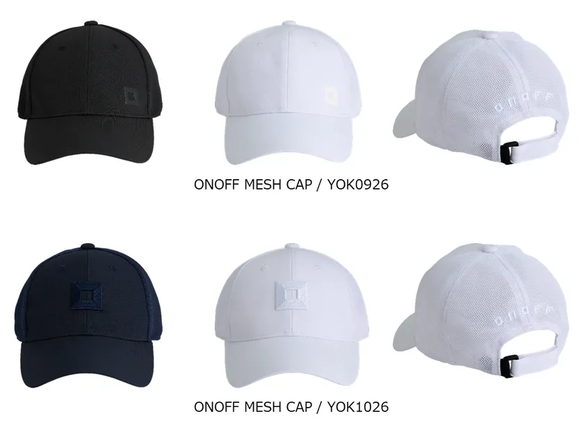 ONOFF MESH CAP/YOK0926、YOK1026