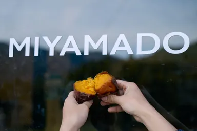 地元農園のさつまいもの素材の甘みを活かしたスイーツを