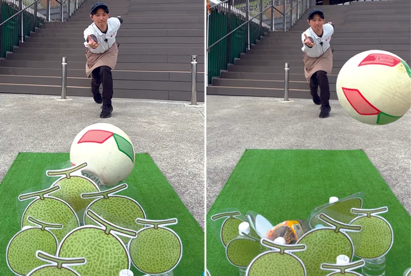 初開催『メロンボーリング』