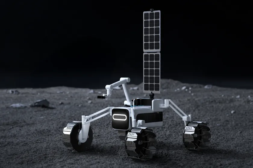 図1:本プロジェクトで開発する月面ロボットの計画図