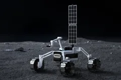 図1：本プロジェクトで開発する月面ロボットの計画図