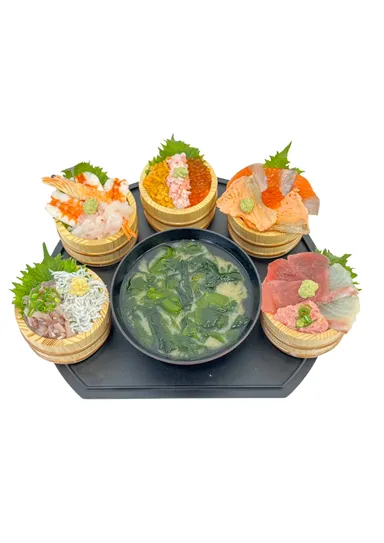 欲張りミニ丼スターズ☆5