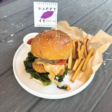 なると鯛バーガー