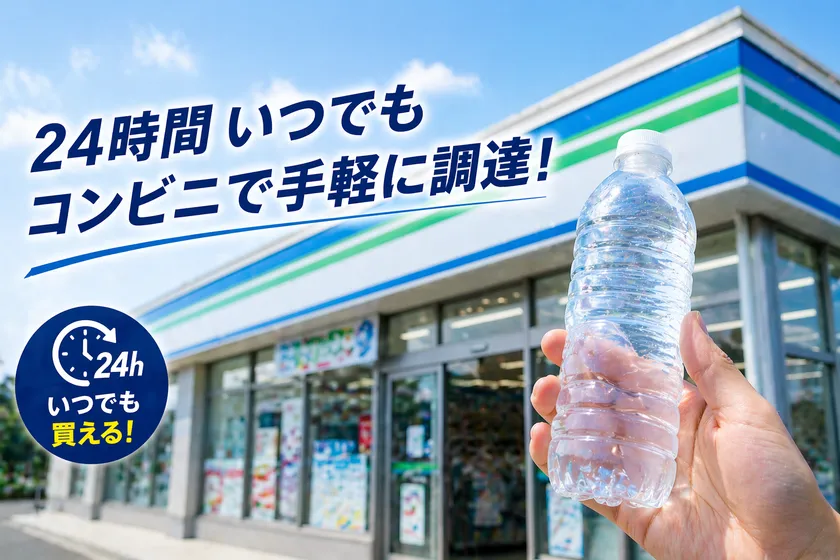 コンビニで手軽に調達