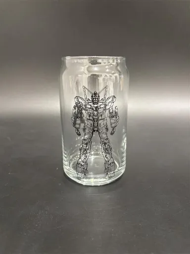 【B賞】実物大ユニコーンガンダム立像缶型グラス
