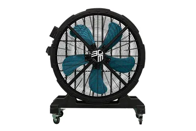 30M FANS SWING：屋外・水場でも安心して使える防水仕様