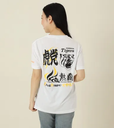 覇動女性ホワイト後身頃