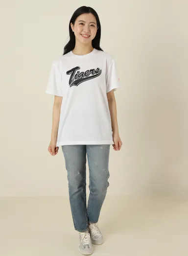 覇動女性ホワイト前身頃