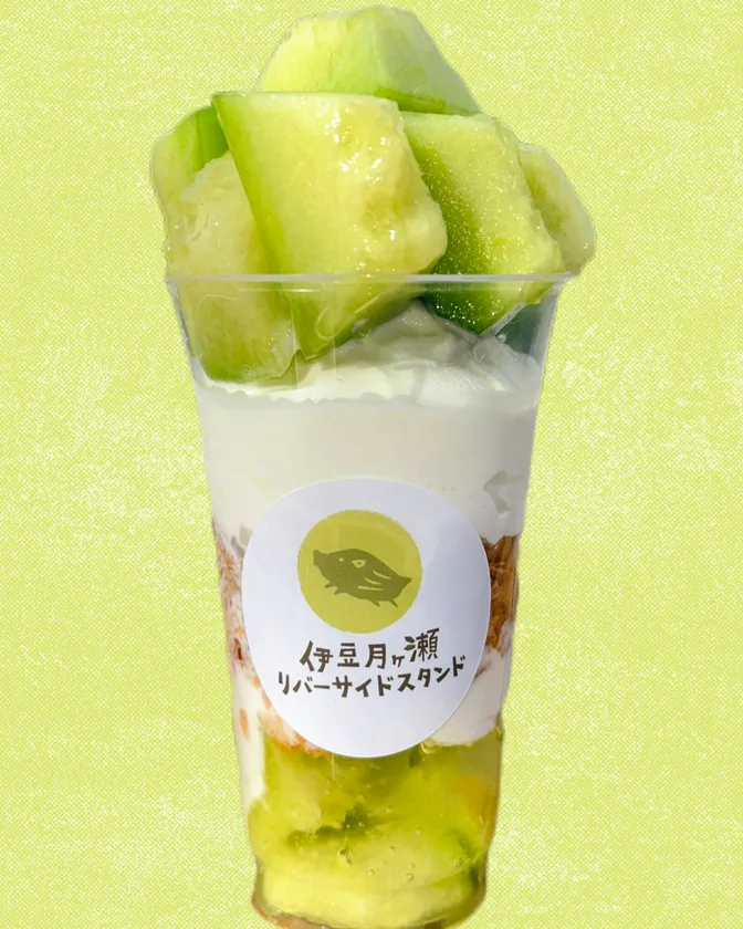 ごろごろメロンパフェ