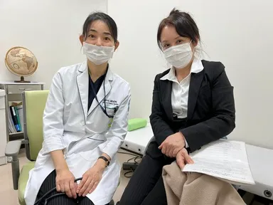 岡山大学病院の専門医の先生と・今は京都大学医学部附属病院