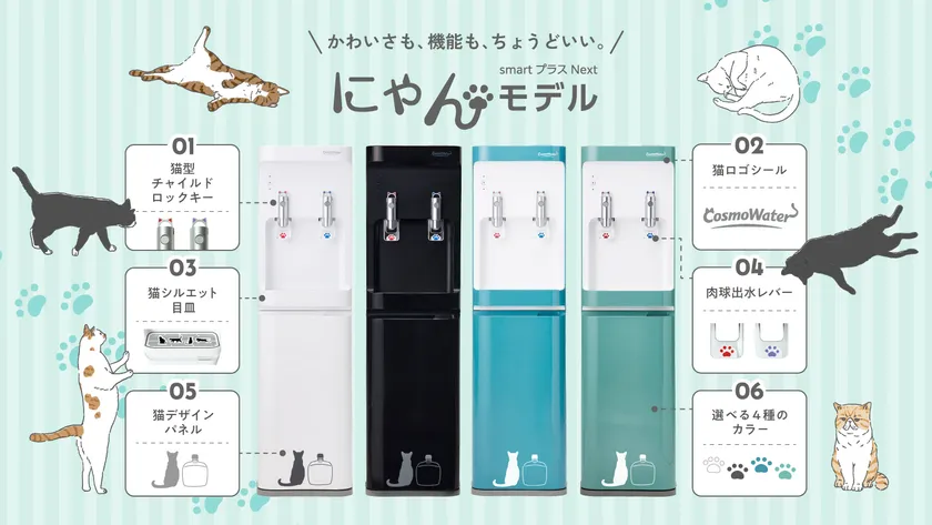 「にゃんモデル」シリーズおすすめポイント