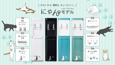 「にゃんモデル」シリーズおすすめポイント