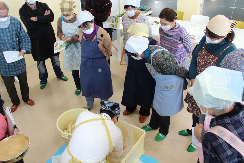 漬物講習会の様子