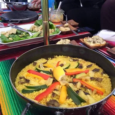 グランピングディナー　一例