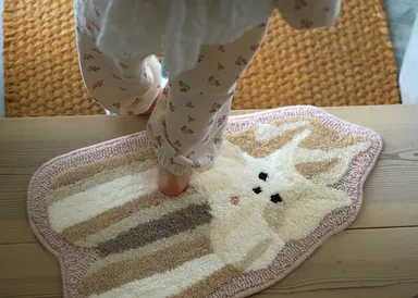 メレンゲ犬マット