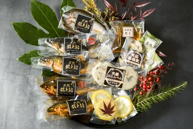 天然鮎づくしお土産