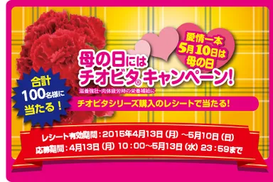 母の日キャンペーンイメージ