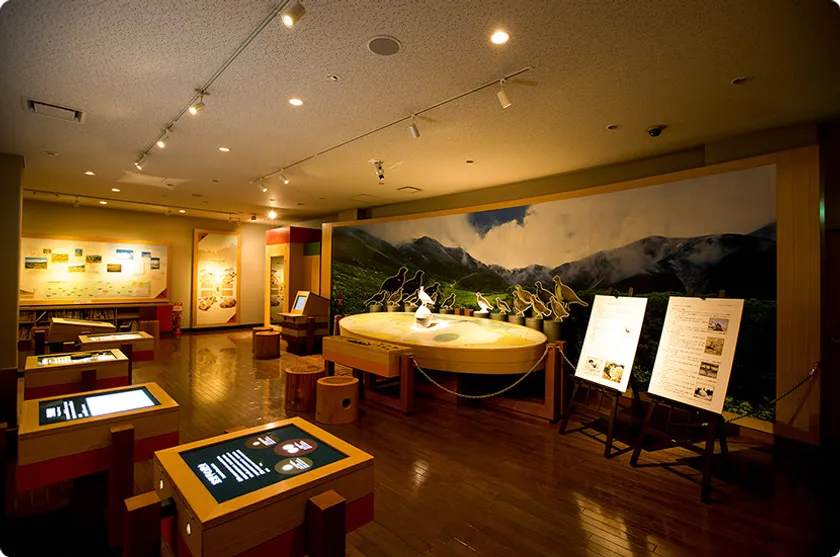 立山自然保護センター館内イメージ