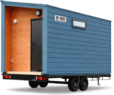 トレーラー型ハウスイメージ(背景無し)