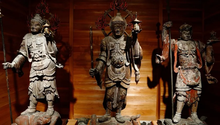 三日月ノ城(人吉城・国指定)の玄武・北の結界を護る、人吉球磨最古の寺院・高寺院(山江村)。安置される毘沙門天像は国指定重要文化財。