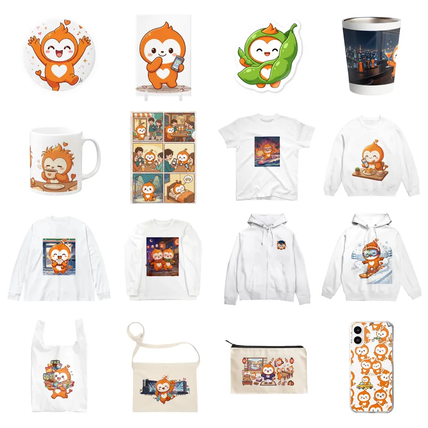 「コンパイキタイ マスコットシリーズ2026」グッズラインナップ